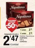 Oferta de Napolitanas Cuétara en SPAR Fragadis