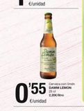 Oferta de Cerveza con limón  en SPAR Fragadis