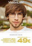 Oferta de VisionLab!  TIEMPO DE COLOR  MONOFOCALES DESDE  MONTURA  +CRISTALES 49€  ANTIRREFLEJANTES   por 49€ en Visionlab
