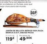Oferta de Jamón de bellota  en Hipercor