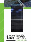 Oferta de Panel solar Solar por 155€ en Leroy Merlin