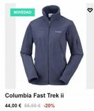 Oferta de NOVEDAD  Columbia Fast Trek ii 44,00 € 55,00 € -20%  por 44€ en Base