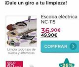 Oferta de Escoba eléctrica Giro por 36,9€ en La tienda en casa