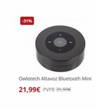 Oferta de Altavoces bluetooth  por 21,99€ en PC Componentes