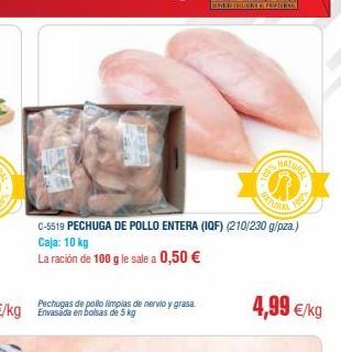 Comprar Pechuga de pollo en Manises | Ofertas y descuentos