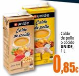 Oferta de Caldo de pollo Unide por 0,85€ en Unide Supermercados