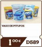Oferta de Vasos pitufos en Burger King