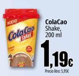 Oferta de Cacaolat Shake por 1,19€ en Unide Market