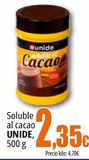 Oferta de Soluble al cacao Unide por 2,35€ en Unide Market