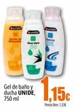 Oferta de Gel de baño y ducha Unide por 1,15€ en Unide Market