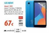 Oferta de Alcatel  Alcatel 1 2021  Android 11 Go Edition, 51480x960 Medik M739, 2000, 802.11, M50, 46, a/2M 8th 4.2, Mi-USB, And  5  67€  (40) WIFI DUAL  SIM  android 1GB  RAM  16 GB  ID  PANTALLA  5"  por 67€ en Zbitt