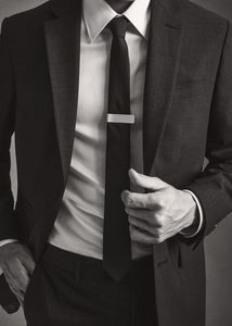Oferta de Pasador corbata acero  por 15,99€ en MANGO Man