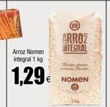 Oferta de Arroz integral Nomen en Froiz