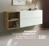 Oferta de APARADOR  MODELO SURMA 845.  En color blanco y artisans 320€  Medidas: cm.  por 320€ en MyMobel
