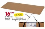 Oferta de €99  16€  EL PLUS  E- Alfombra yoga de corcho transportar facilmente  Correa para  por 16€ en GiFi