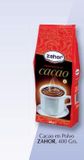 Oferta de Zahor  PASANDO AL  cacao  Cacao en Polvo ZAHOR, 400 Grs.  en Cash Barea
