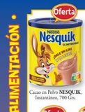 Oferta de Cacao en polvo Nesquik en Cash Barea