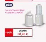 Oferta de Calienta biberones Chicco por 58,49€ en Prénatal