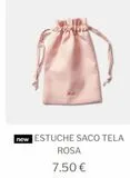 Oferta de New ESTUCHE SACO TELA  ROSA  7.50 €  por 750€ en MultiÓpticas