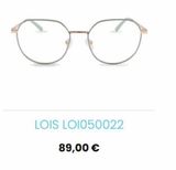 Oferta de LOIS LOI050022  89,00 €  por 89€ en Federópticos