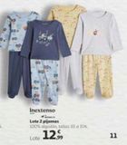 Oferta de Pijama inextenso por 12,99€ en Alcampo