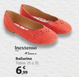 Oferta de Bailarinas inextenso por 6,99€ en Alcampo