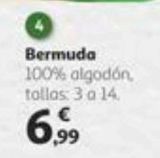Oferta de Bermudas por 6,99€ en Alcampo