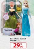 Oferta de Muñecas Frozen por 29,9€ en Alcampo