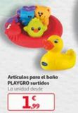 Oferta de Juguetes para baño Playgro por 1,99€ en Alcampo