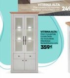Oferta de Vitrina vitrina por 249€ en Tifón Hipermueble
