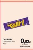 Oferta de Chocolatinas Cadbury en CashDiplo