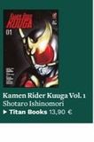 Oferta de KUUGA  01  WFTR  Kamen Rider Kuuga Vol. 1 Shotaro Ishinomori  ▸ Titan Books 13,90 €  por 13,9€ en Casa del Libro