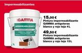 Oferta de Impermeabilizante Blanco por 49,5€ en Grup Gamma