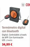 Oferta de TERMÓMETOR BLUETOOTH                    KINGSTONE por 34,99€ en BAUHAUS