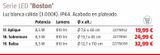 Oferta de APLIQUE LED 1L 8.5W "BOSTON" por 19,99€ en BAUHAUS