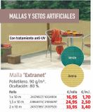 Oferta de MALLA EXTRANET      1X10M ARENA por 16,95€ en BAUHAUS