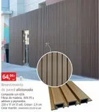 Oferta de REVEST.MACHIHEMBRADO ALISTO.17X2,9X220cm por 64,04€ en BAUHAUS