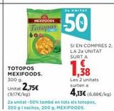 Oferta de Nachos mexifoods en Hipercor