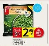 Oferta de Guisantes Findus en Supermercados Charter