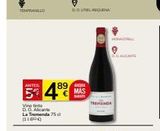 Oferta de Vino tinto Tempranillo en Supermercados Charter