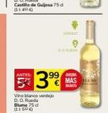 Oferta de Vino blanco Mas en Supermercados Charter