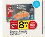 Oferta de Supremas de salmón  en Supermercados Charter