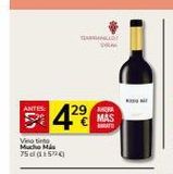 Oferta de Vino tinto Mas en Supermercados Charter