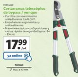 Oferta de Cortarramas Parkside por 17,99€ en Lidl