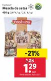 Oferta de Mezcla de setas Freshona por 1,29€ en Lidl