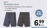 Oferta de Pantalones cortos Crivit por 6,99€ en Lidl
