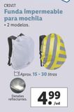 Oferta de Funda impermeable Crivit por 4,99€ en Lidl