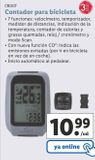 Oferta de Contador para bicicleta Crivit por 10,99€ en Lidl