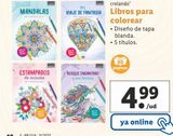 Oferta de Libros para colorear crelando por 4,99€ en Lidl