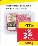 Oferta de Carne picada de vacuno por 3,35€ en Lidl